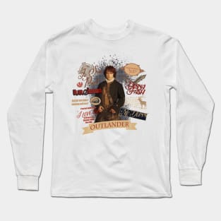 Quotes by Jamie Fraser Long Sleeve T-Shirt